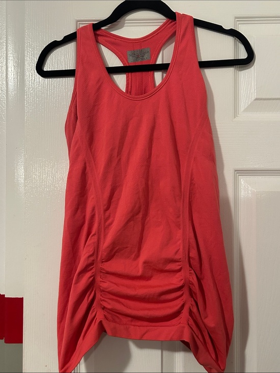 Athleta Tops - Athleta Coral Racerback Ruched Tank